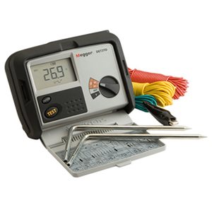 Megger DET3TD 3 Terminal Ground Resistance Tester from Columbia Safety